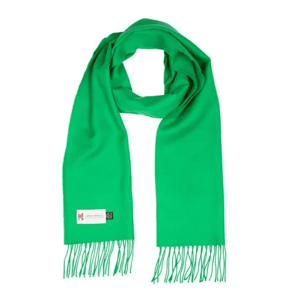 Merino Wollen Sjaal | Gras Groen