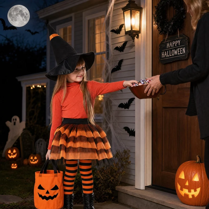 3D Halloween Pompoen Trick-or-Treat Tas