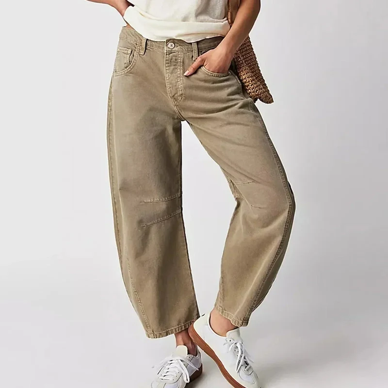 Wijde Broek met Relaxte Pasvorm