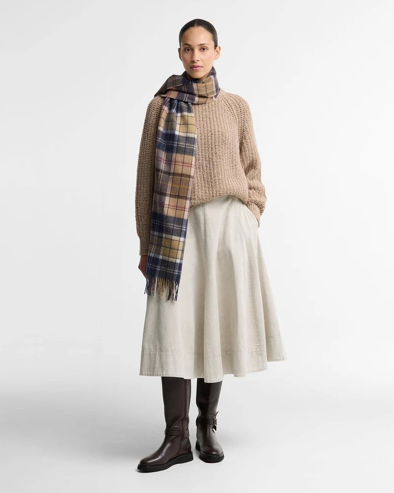 Barbour Dames | Serena Tartan Lambswool Scarf