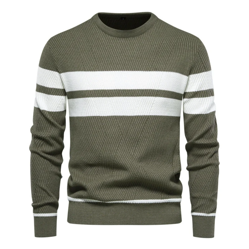 Gestreepte Trui Regular Fit
