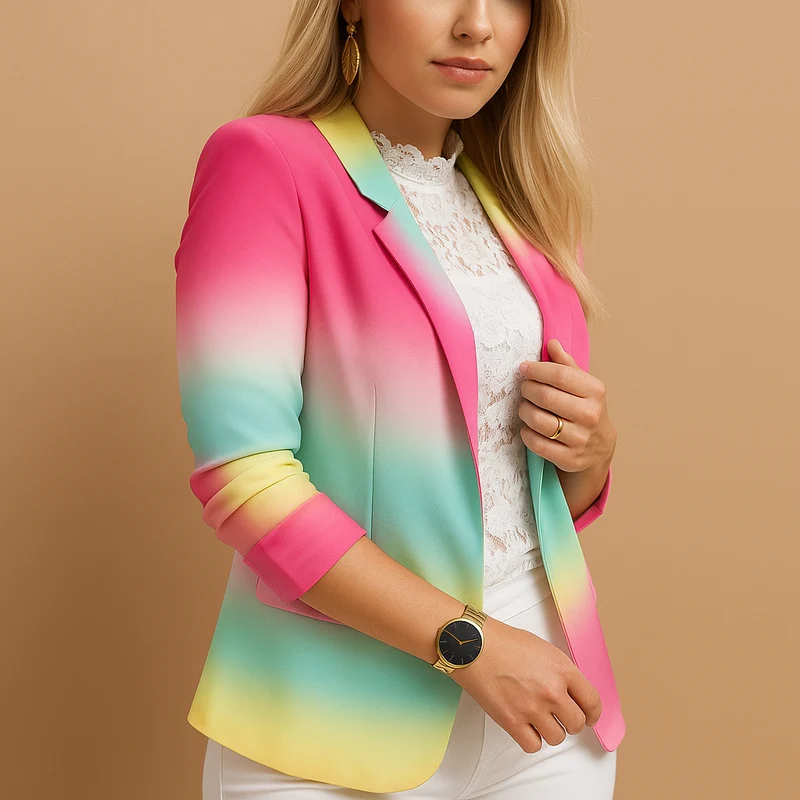 Elegante Getailleerde Damesblazer