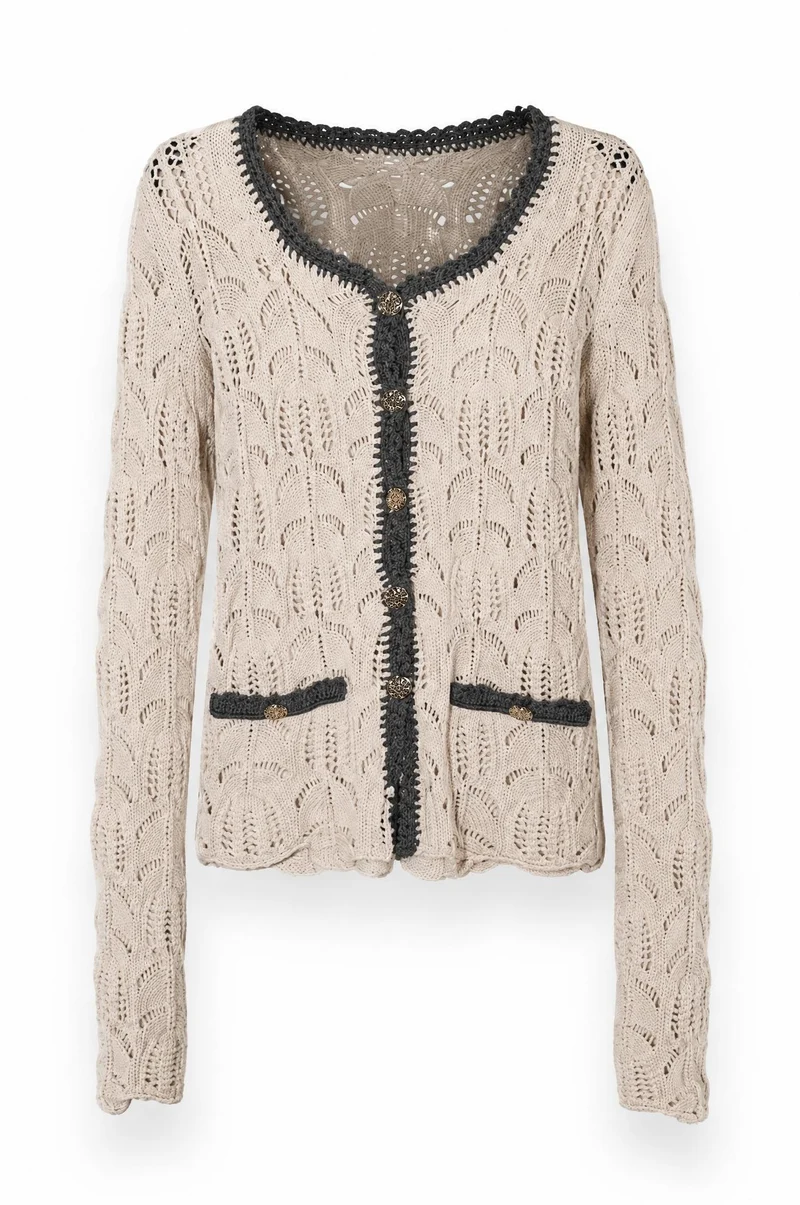 Twinset 100% wol vestje - M