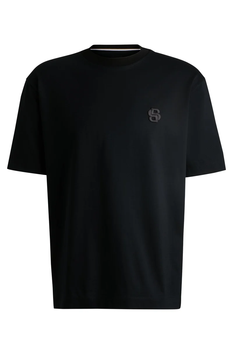 HUGO BOSS T-SHIRT C-TAMES 26 ZWART