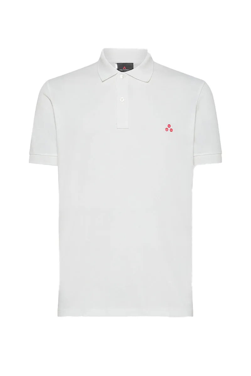 PEUTEREY POLO MEZZOLA 01 WIT