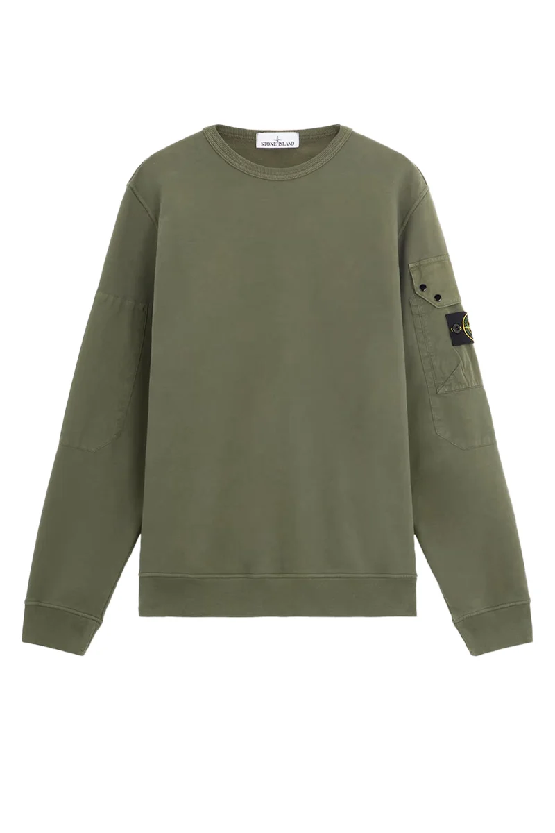 STONE ISLAND SWEATER 811563920 GROEN
