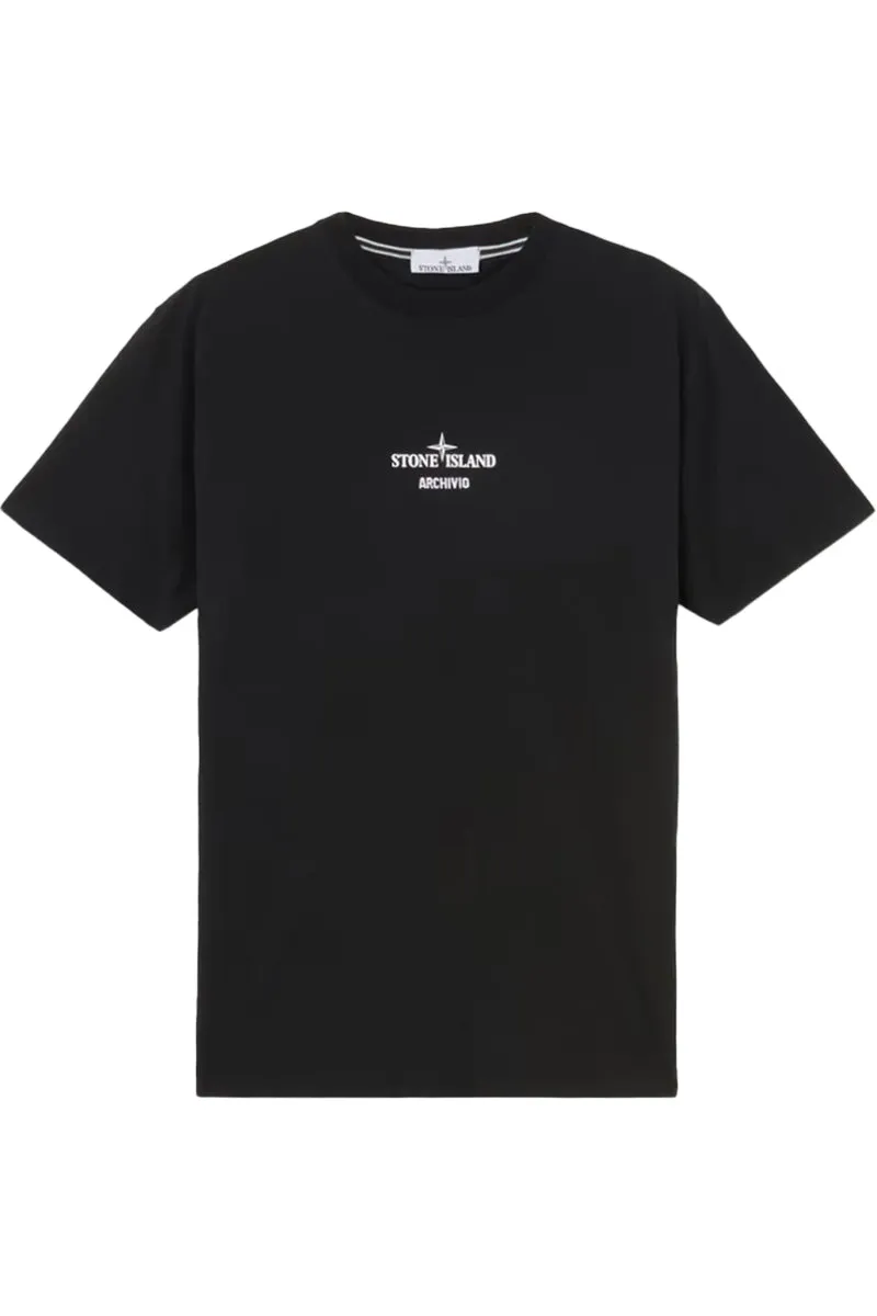 STONE ISLAND T-SHIRT 81152NS91 ZWART