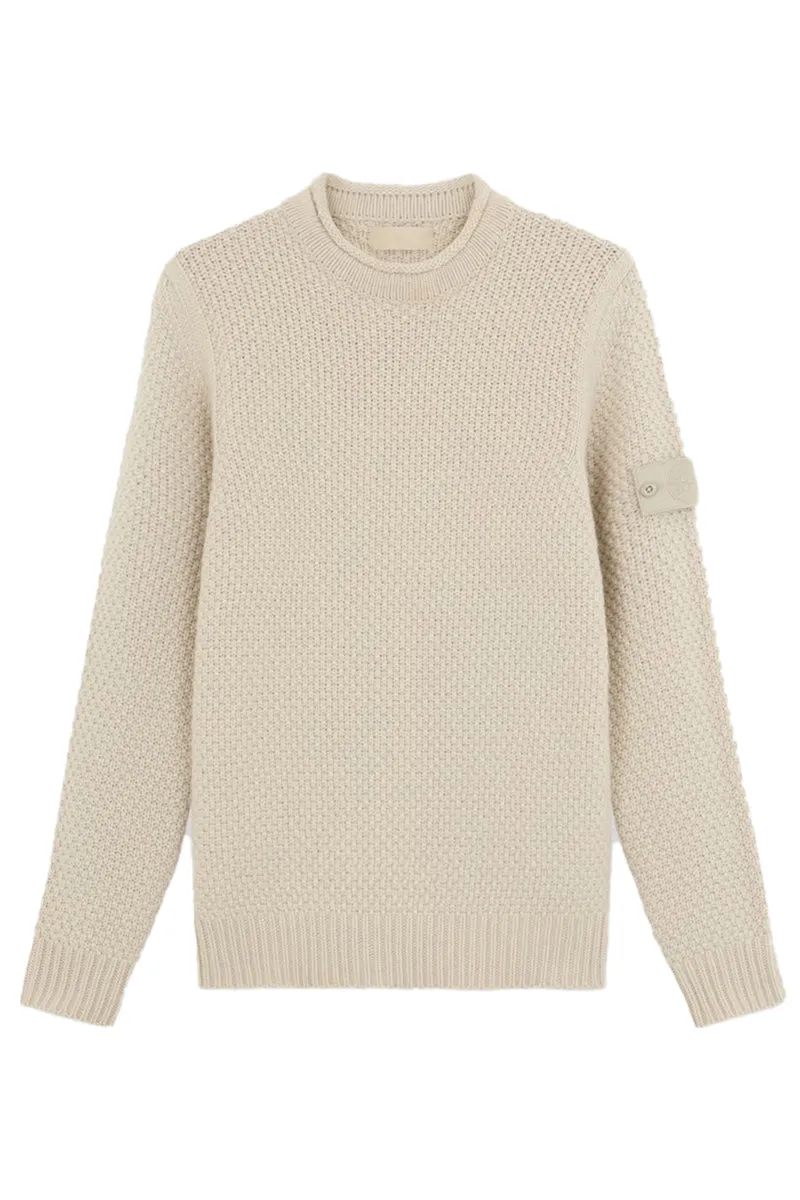 STONE ISLAND TRUI 8115515FA BEIGE