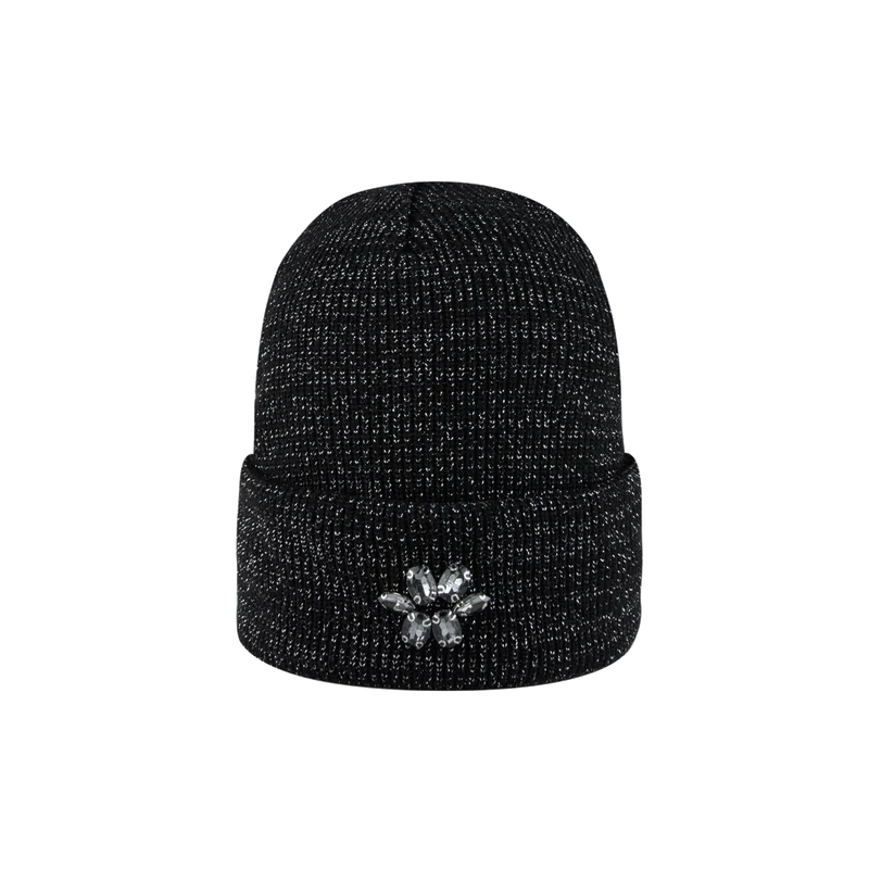Beanie Mimosa Black Lurex
