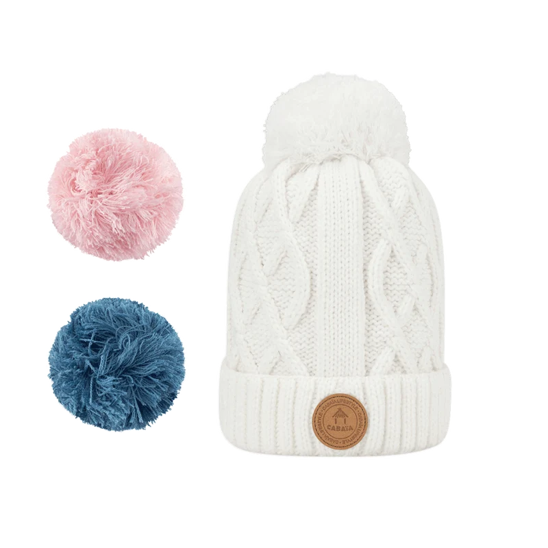 Beanie Jus de Pomme White Polar