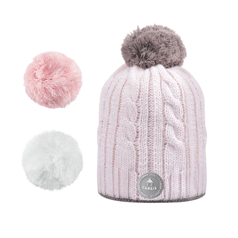 Beanie Creamy Gin Light Pink