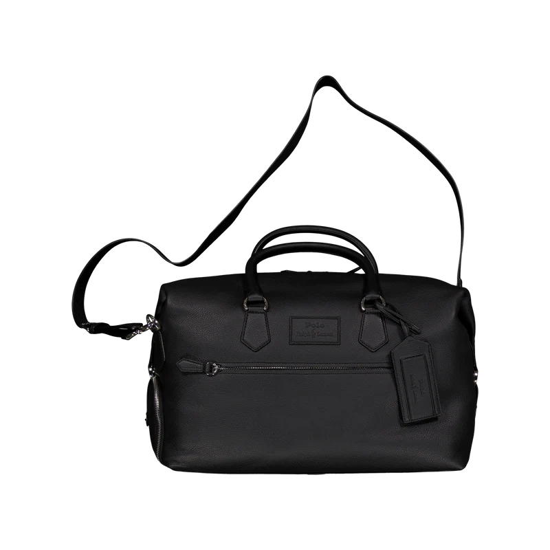 Polo Ralph Lauren Pebble Leather Duffle Bag 001