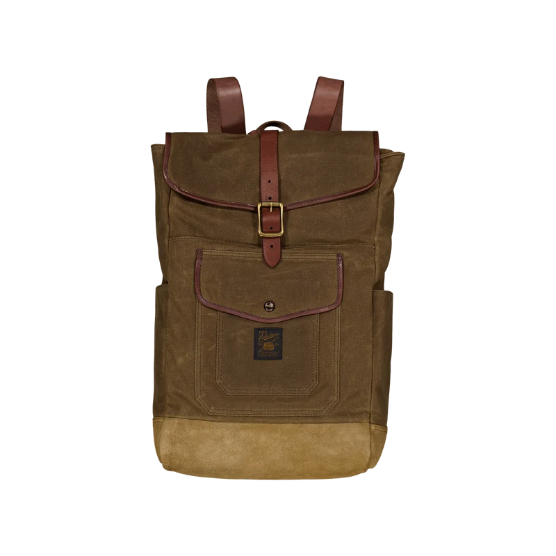 Polo Ralph Lauren Oil Cloth Zip Backpack 001