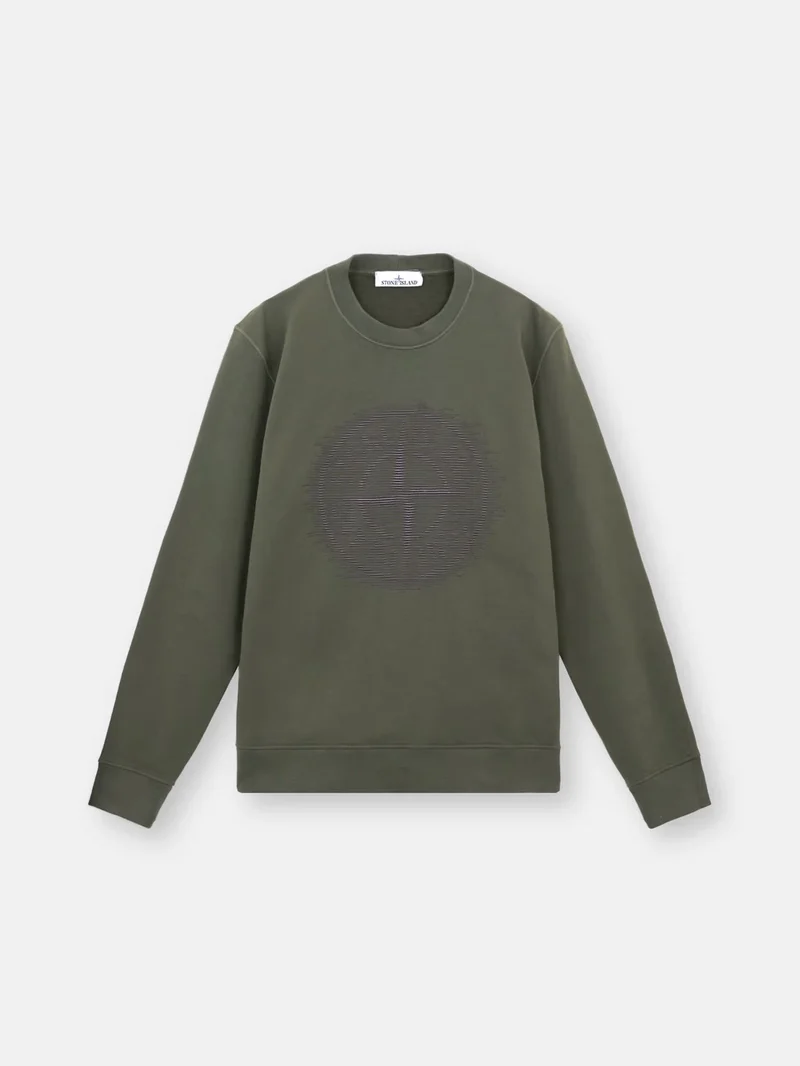 STONE ISLAND SWEATER 811566388 GROEN