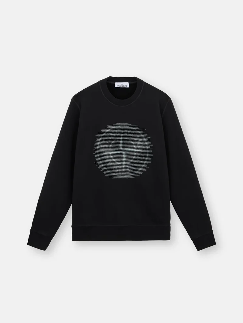 STONE ISLAND SWEATER 811566388 ZWART