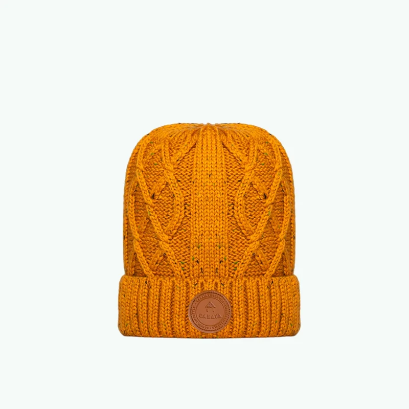 Beanie Barbotage Orange