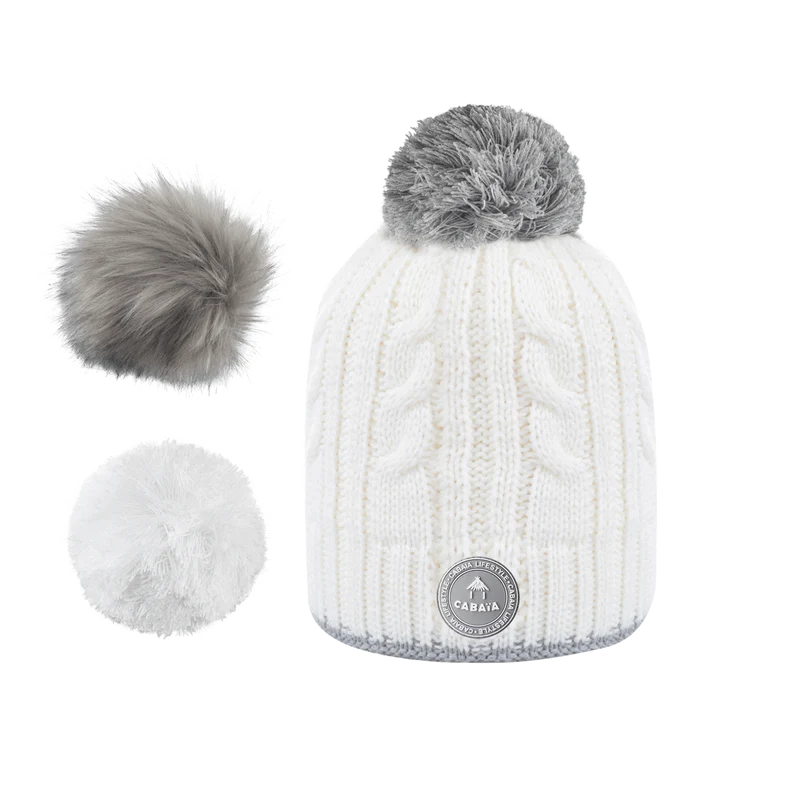 Beanie Milky White