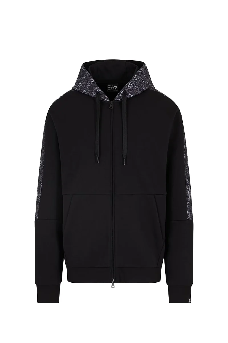 EA7 JOGGING TOP AF12660-7M000209 ZWART