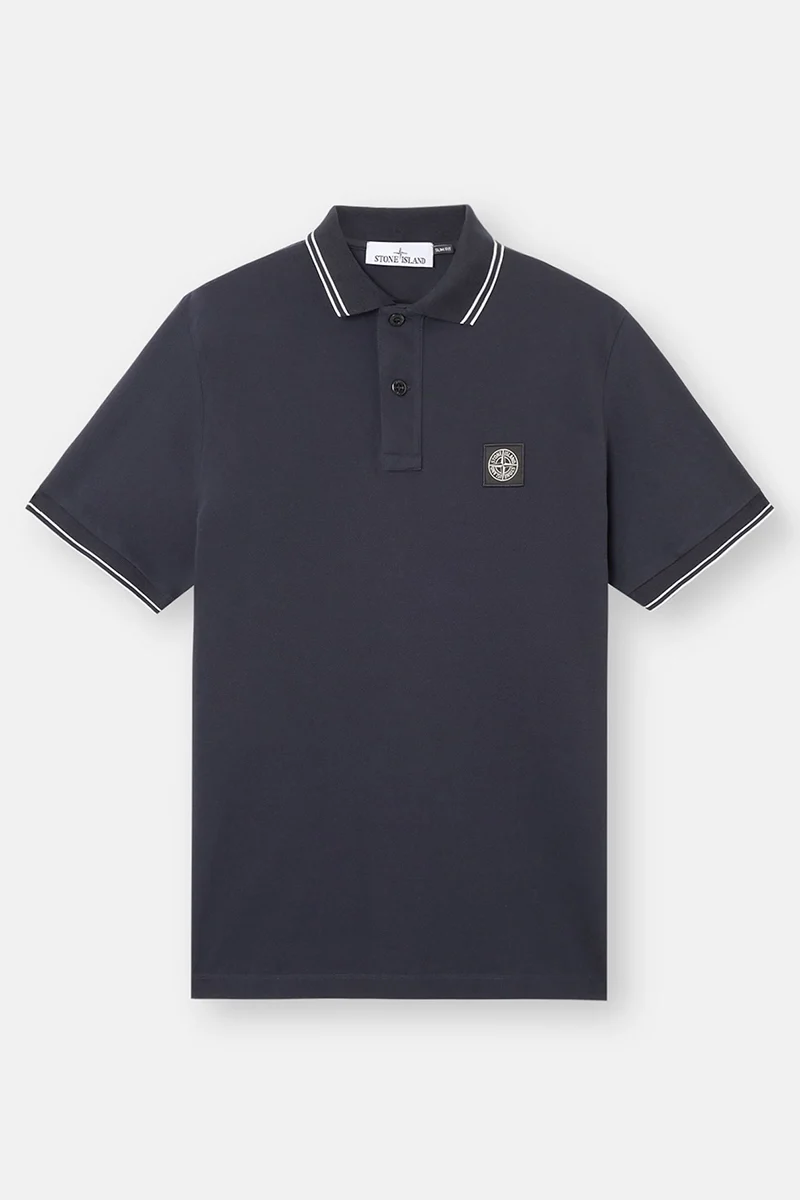 STONE ISLAND POLO K2K15 2200007 S0018 D-BLAUW