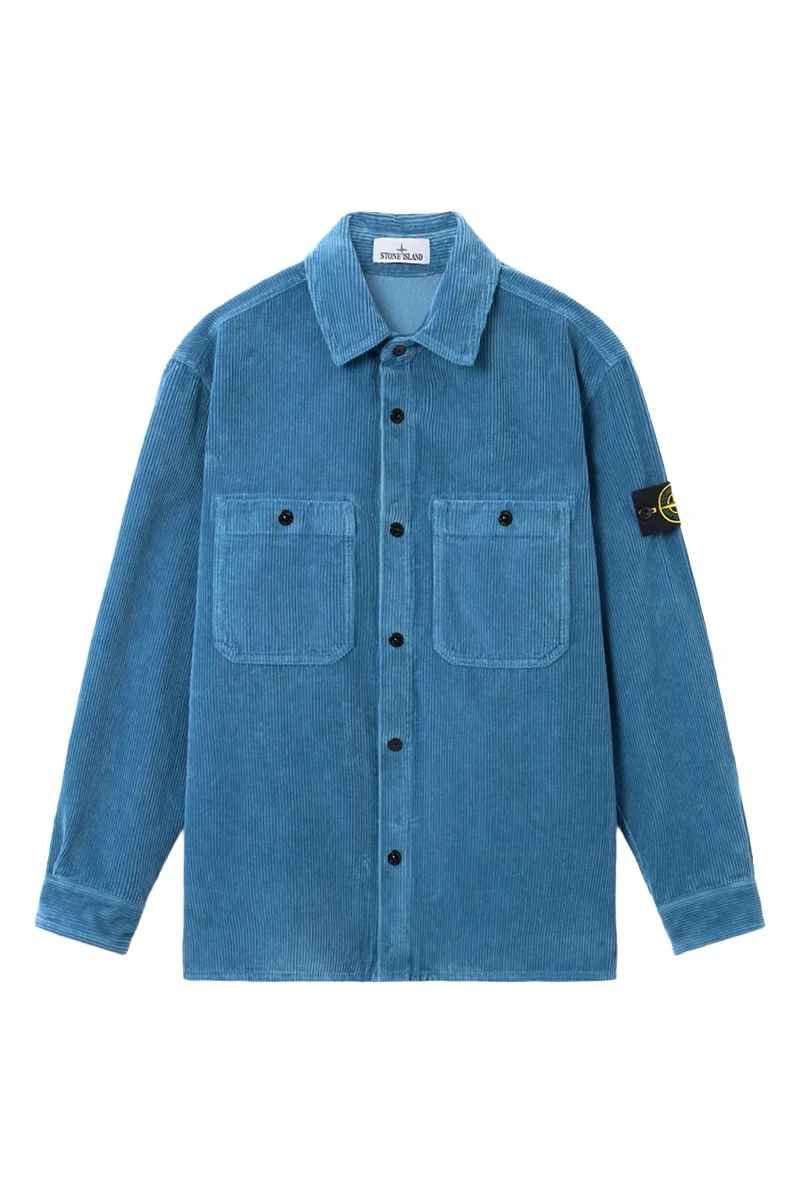 STONE ISLAND SHIRT K2S15 1200012 S0212 BLAUW