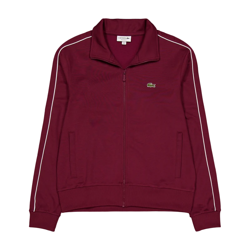 Lacoste Full Zip Sweater Yup Zin