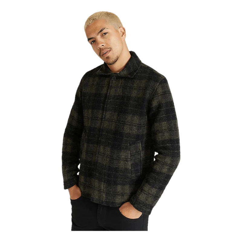 M Wool Shirt 104 Check