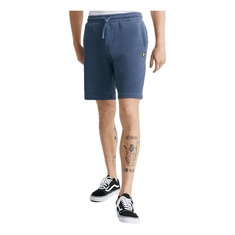 Lyle & Scott Pigment Dye Sweat Short Dark