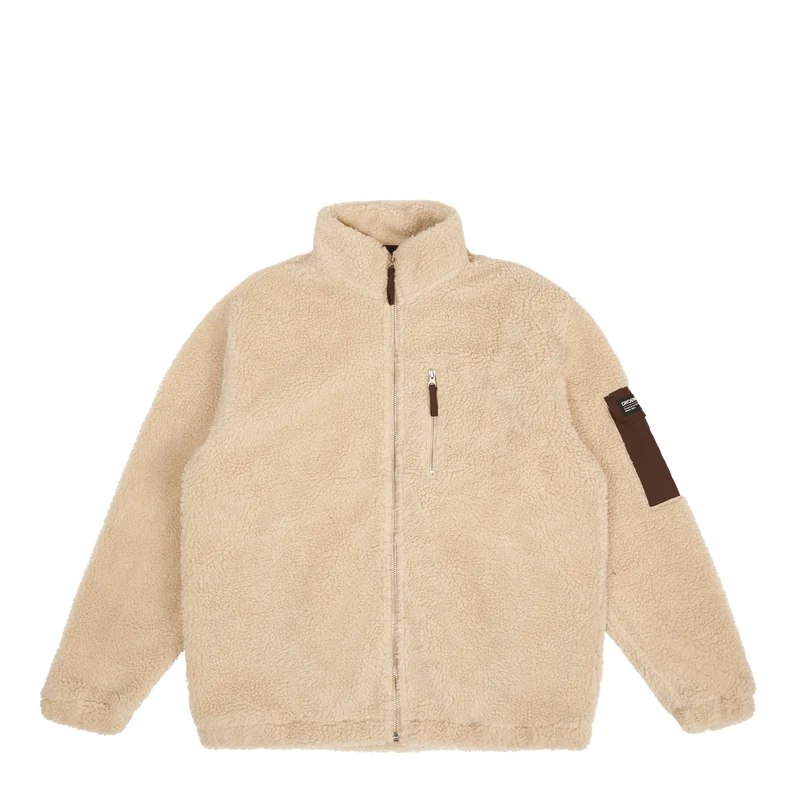 Ethan Pile Jacket Light Khaki