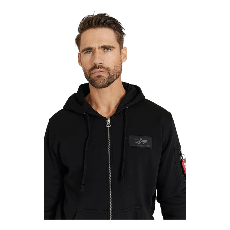 Back Print Zip Hoody