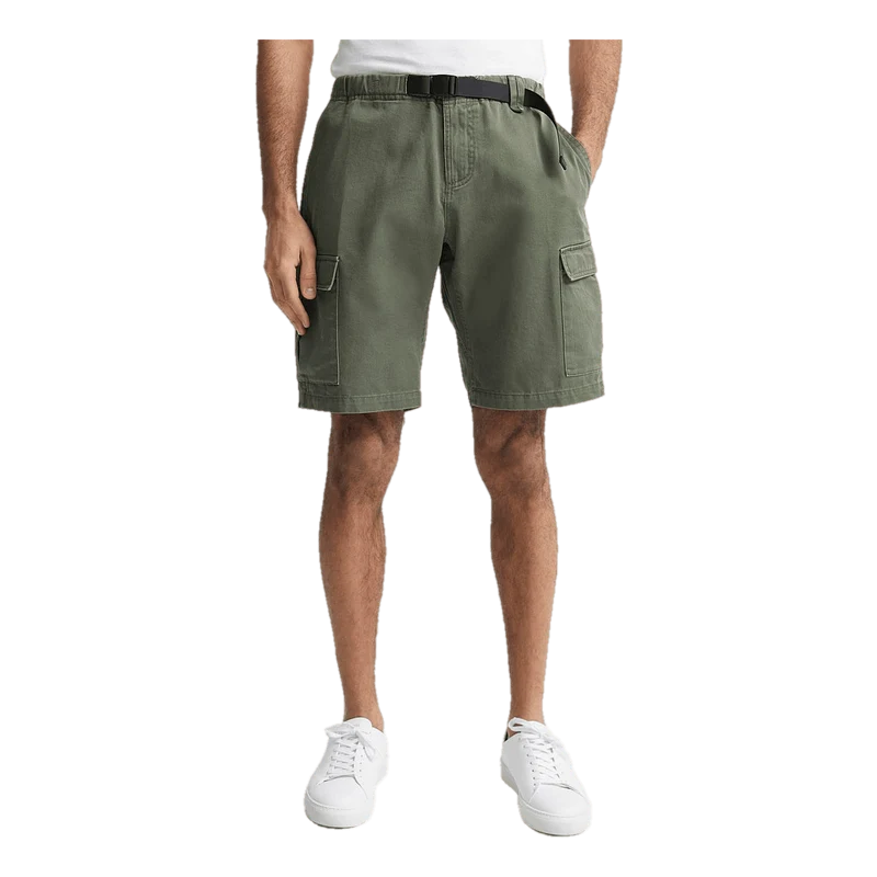 M Cotton Cargo Shorts 010 Pine Needle