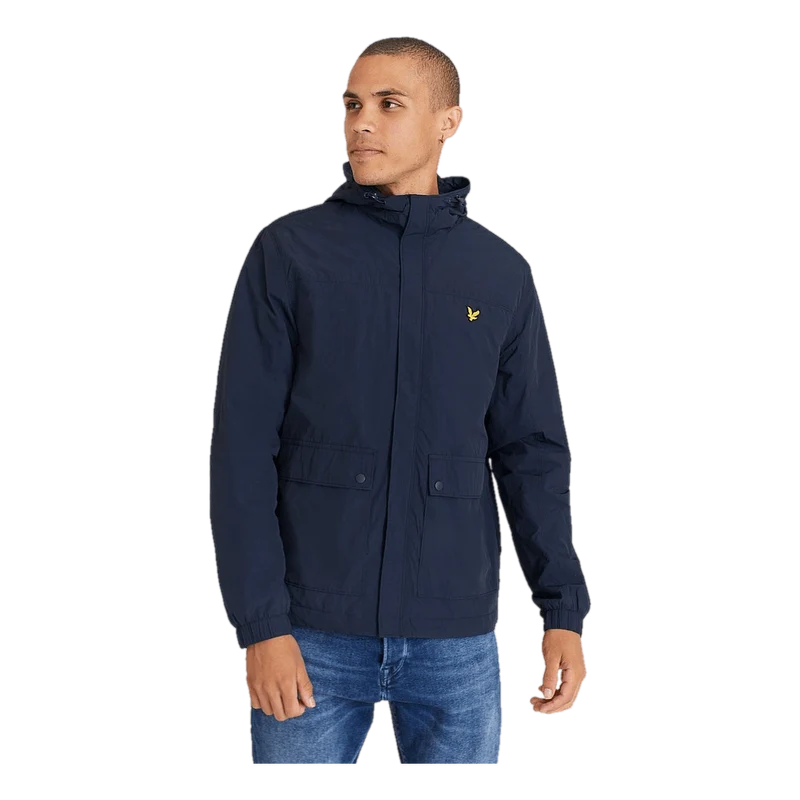 Lyle & Scott Hooded Pocket Jacket Dark