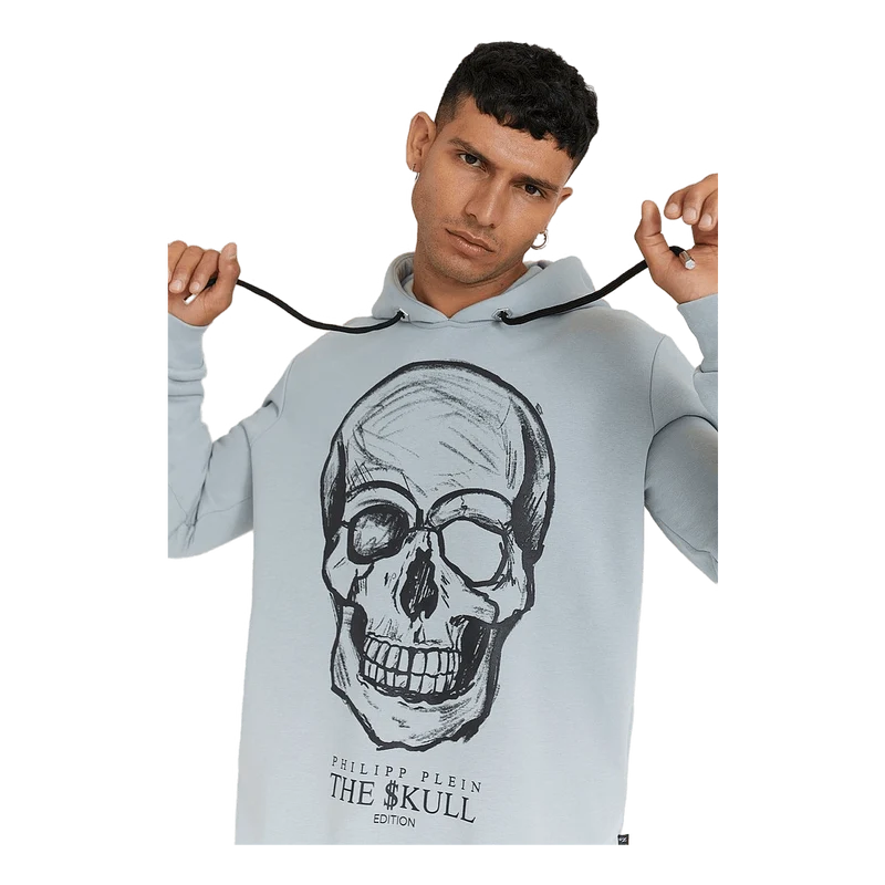 Hoodie Sweatshirt Print Skull 71