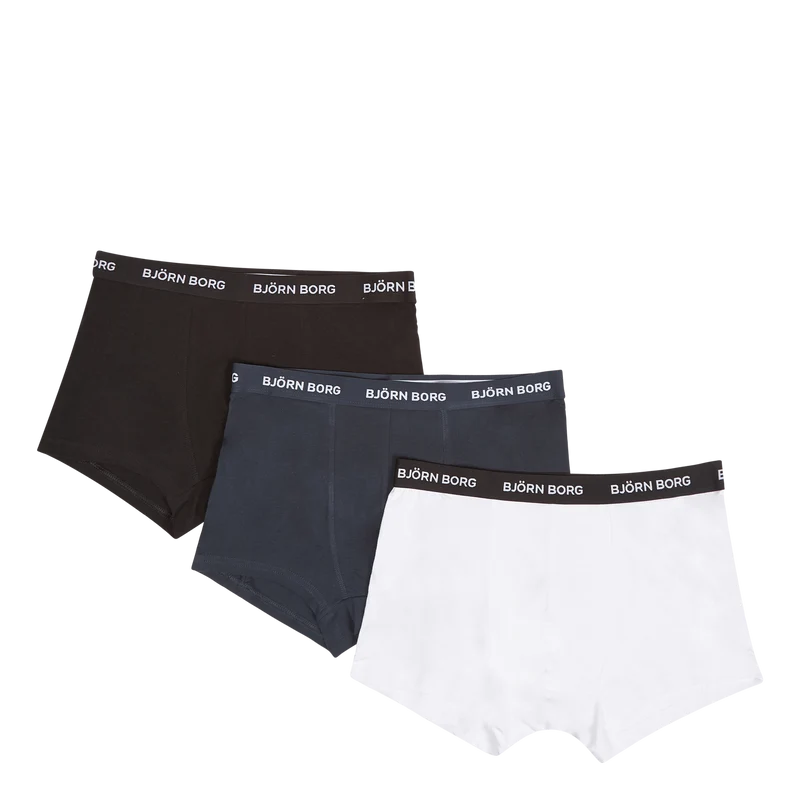 Cotton Stretch Trunk 3p Multipack 3