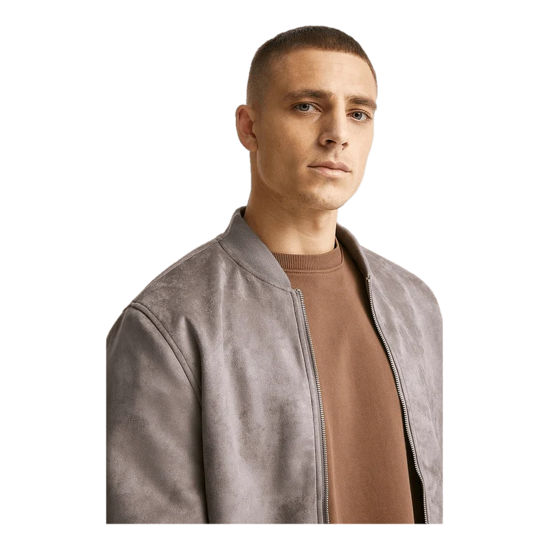 Studio Total Studio Total Fake Suede Bomber