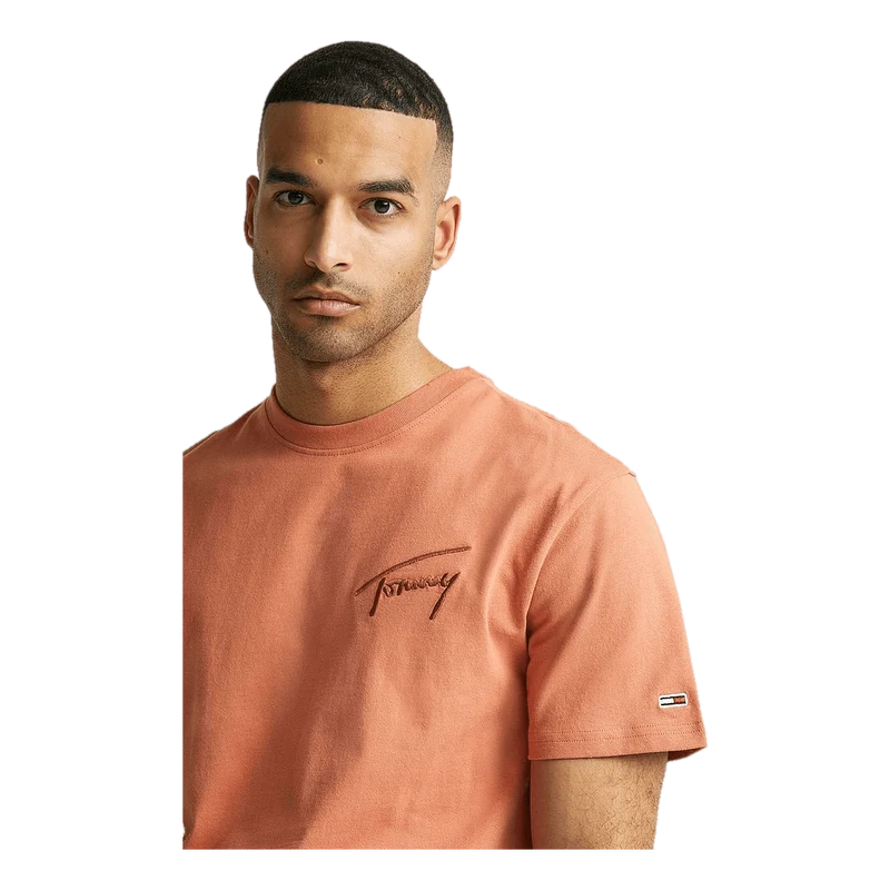 Tommy Hilfiger Tjm Tommy Signature Tee Dingo