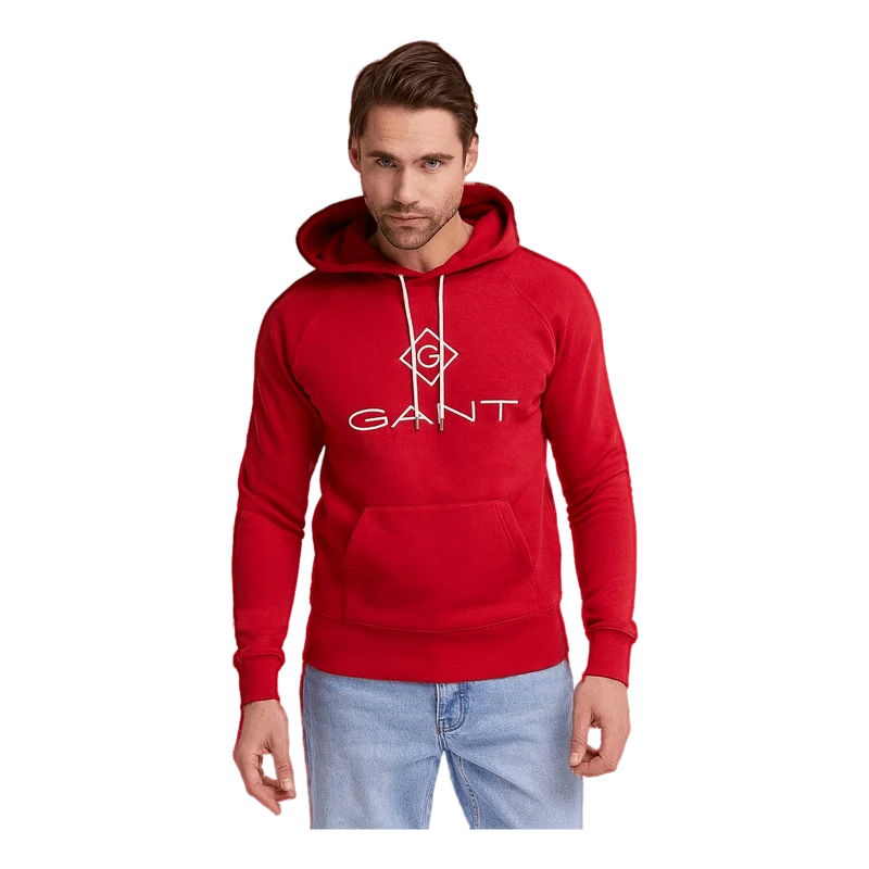 Lock Up Hoodie Equestrian Red