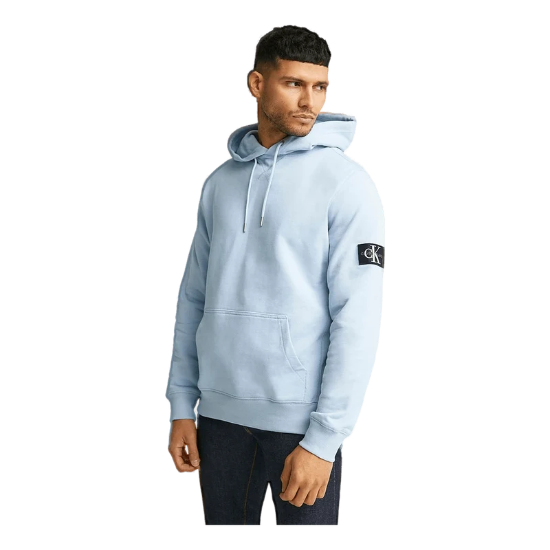 Calvin Klein Monologo Sleeve Badge Hoodie Bayshore