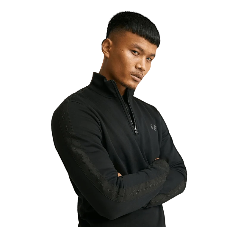 Fred Perry Tonal T Half Zip Sweatsh 102