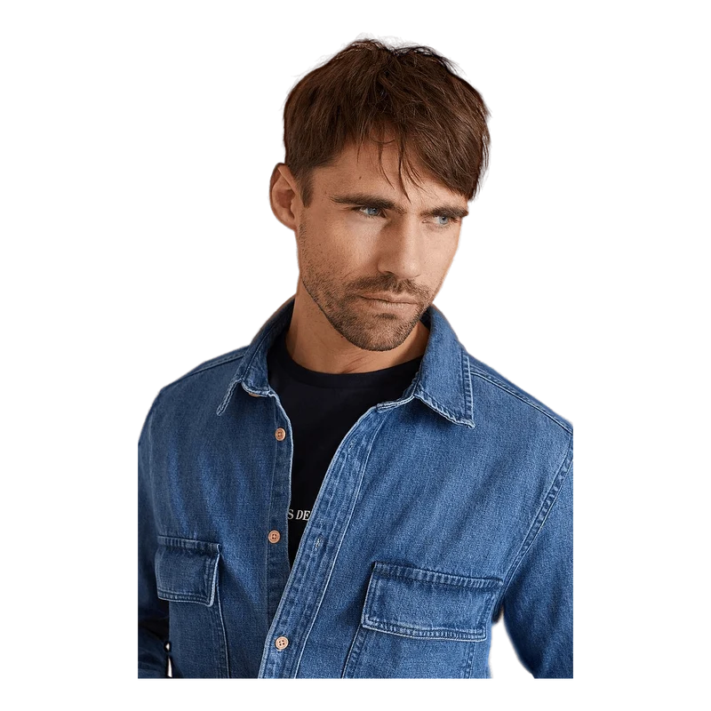 Dr. Denim Titus Denim Shirt Meek