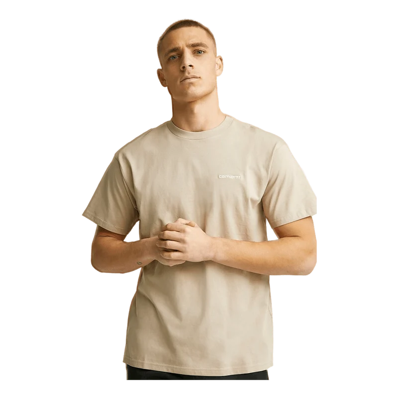 S/s Script Embroidery T-shirt