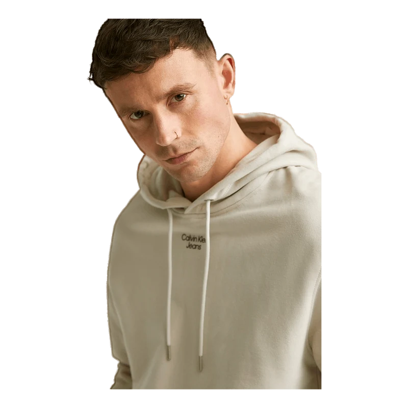 Calvin Klein Stacked Logo Hoodie Acf
