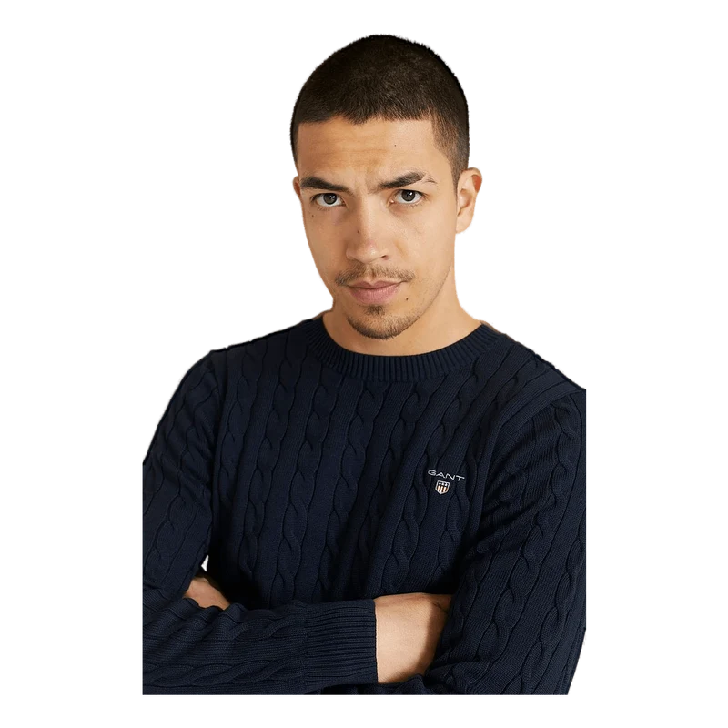 Cotton Cable C-neck Evening