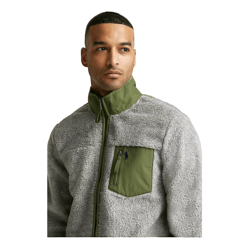 Polo Ralph Lauren Bonded Hi-pile Jacket 003 Dark Vintage