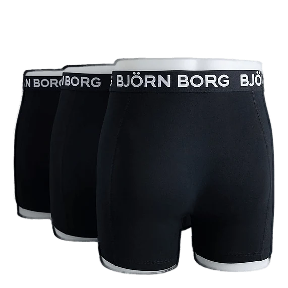 Solid Shorts 3-Pack