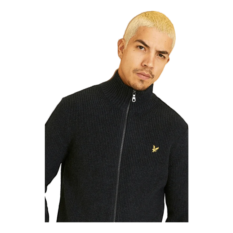 Lyle & Scott Knitted Rib Zip