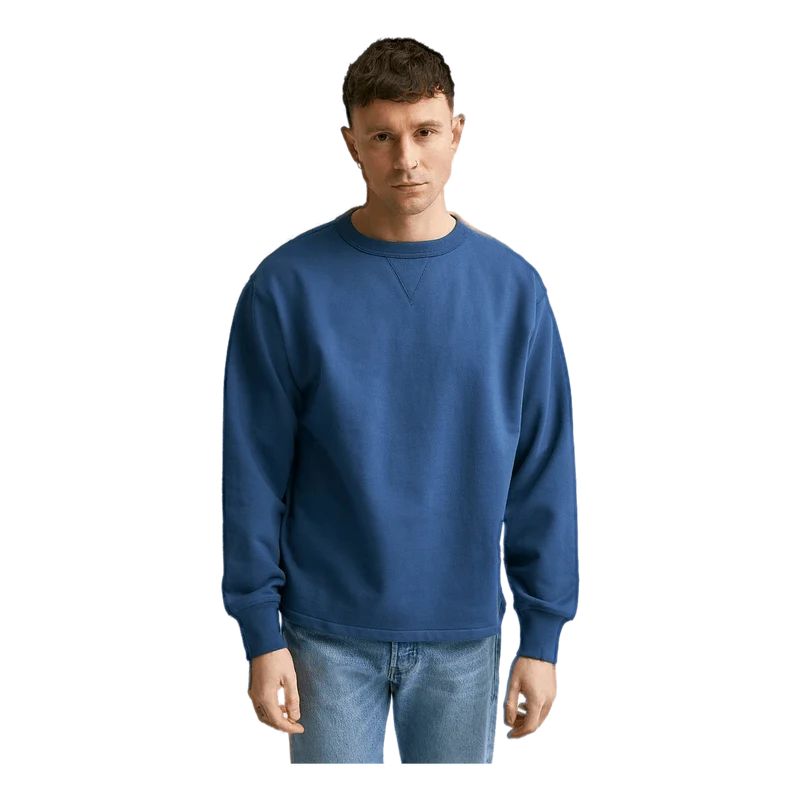 Lmc Crew Neck Sweatshirt Dark Dark Denim