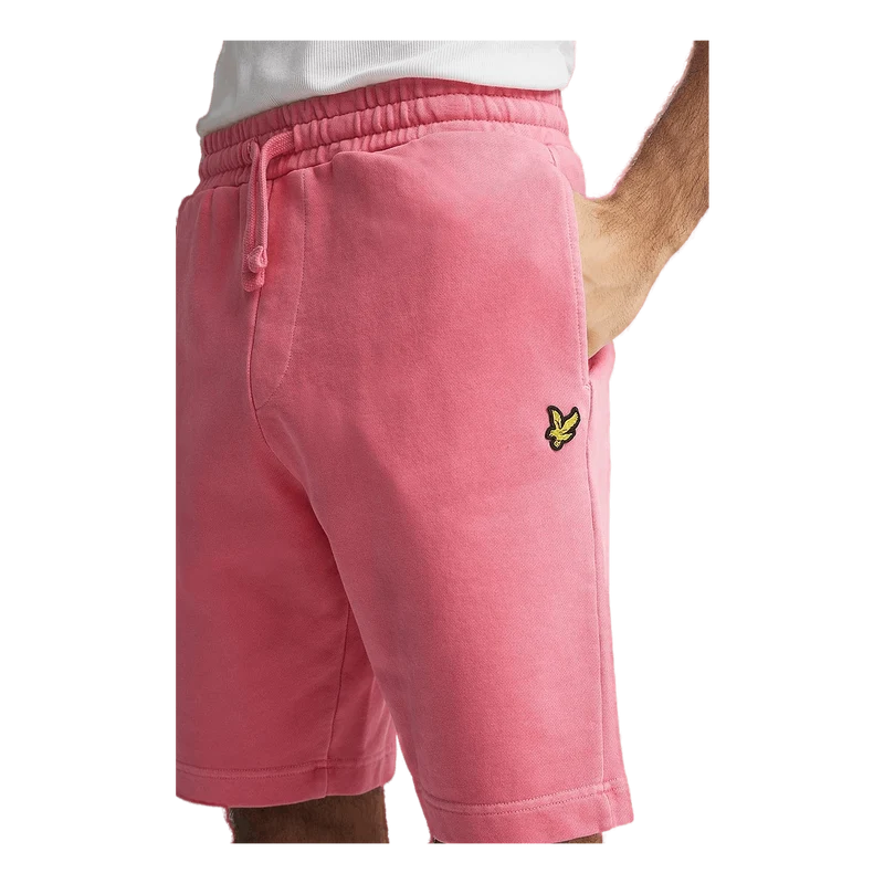Lyle & Scott Pigment Dye Sweat Short Electric