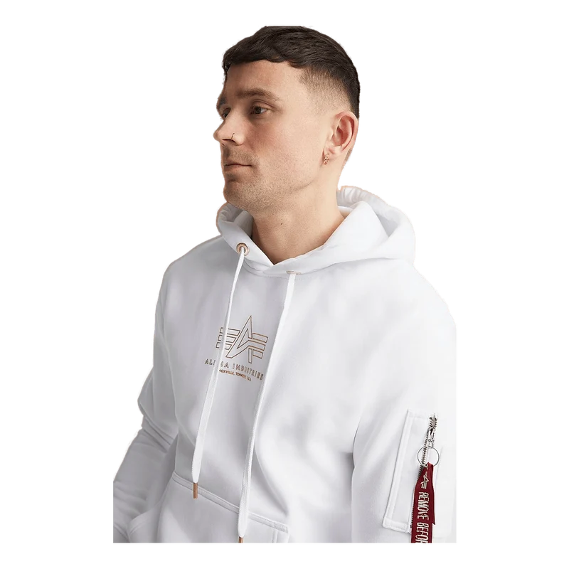 Basic Hoody Ml Foil Print 09