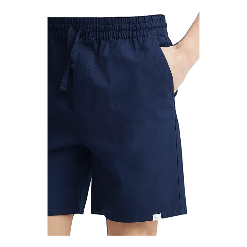 Les Deux Otto Twill Shorts Dark