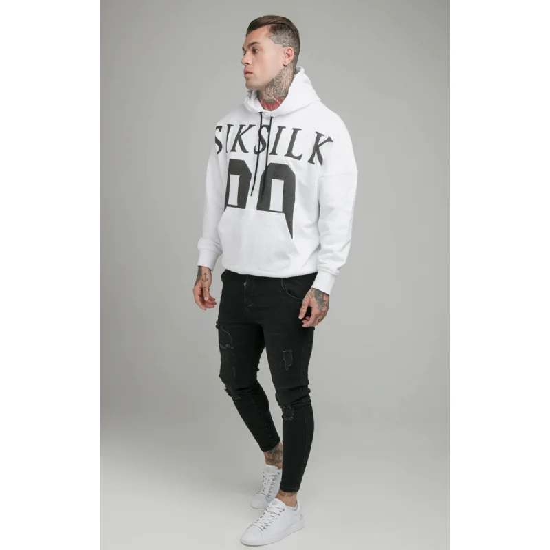 Drop Shoulder Relaxed Fit Hood &